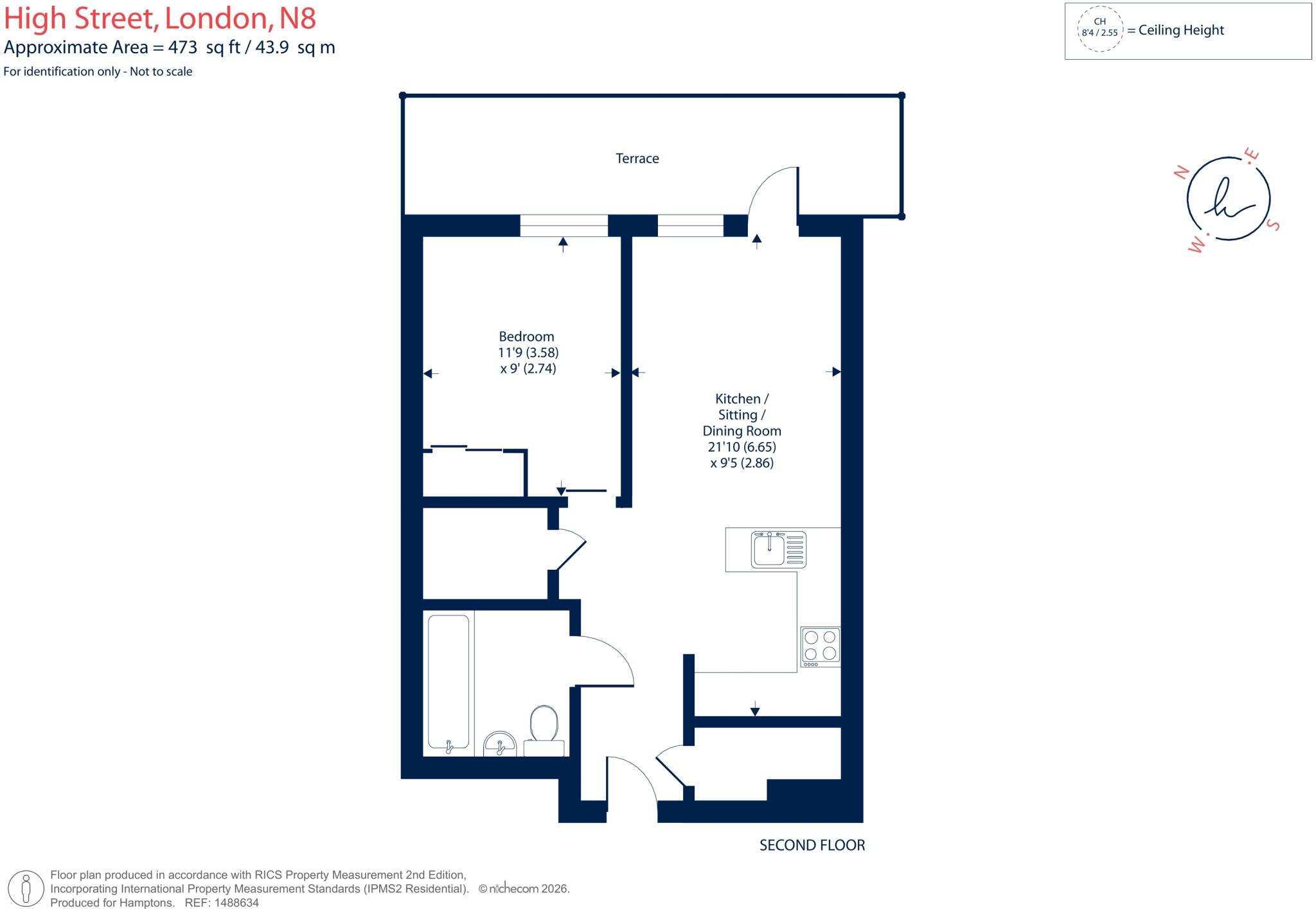 High Street, London, N8 floorplan