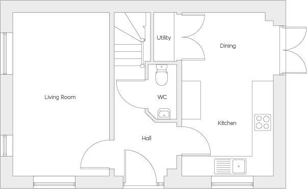 Houlton Way,
Clifton upon Dunsmore,
Rugby, 
CV23 1FZ floorplan