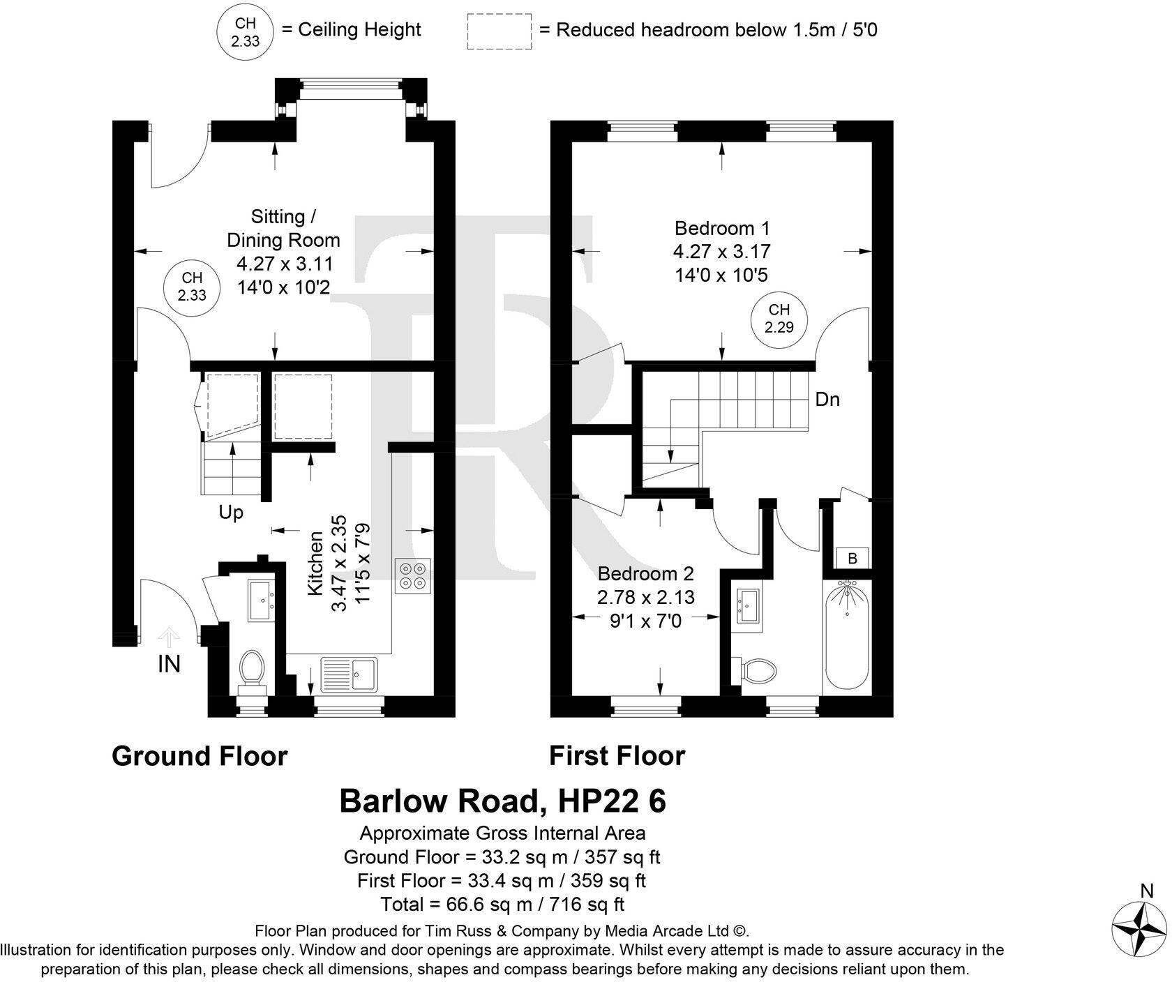 Barlow Road, Wendover, HP22 floorplan