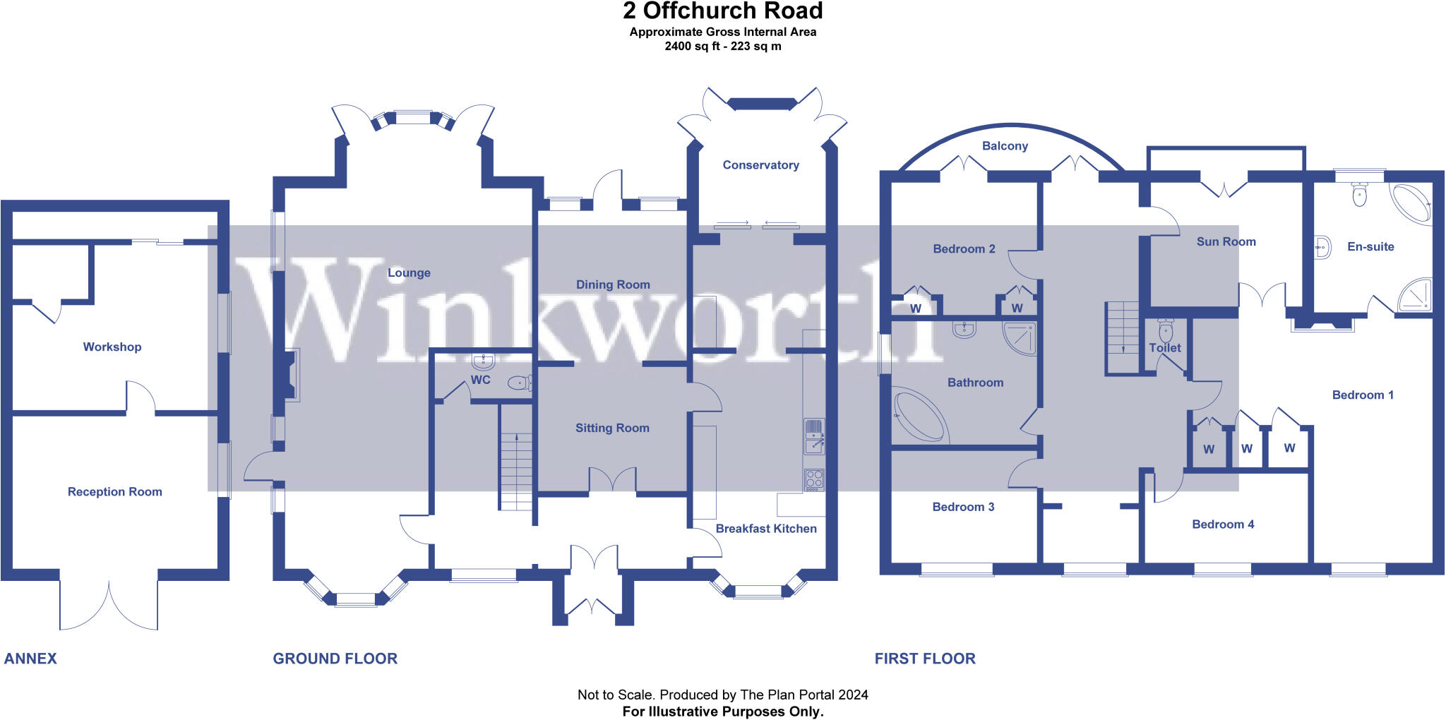 Offchurch Lane, Radford Semele, Leamington Spa, Warwickshire, CV31 floorplan