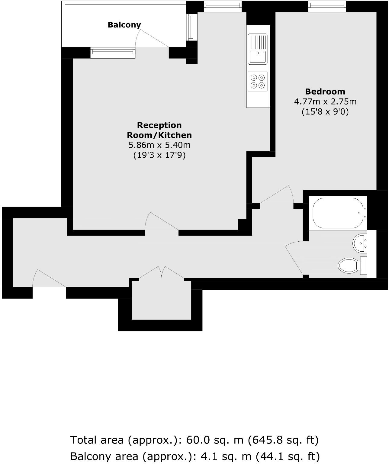 Sandycombe Road, Richmond floorplan