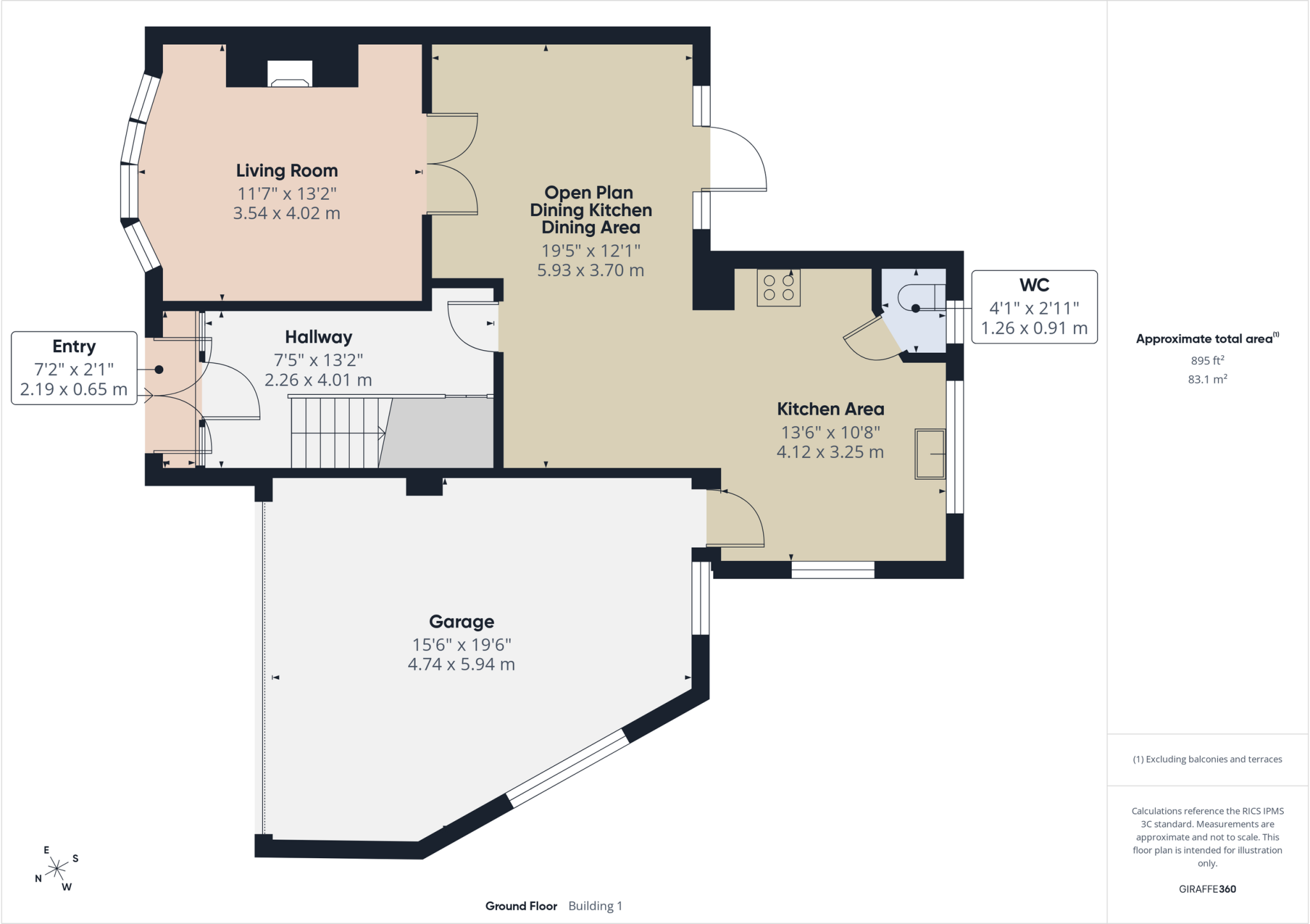 South Drive, Chaddesden floorplan