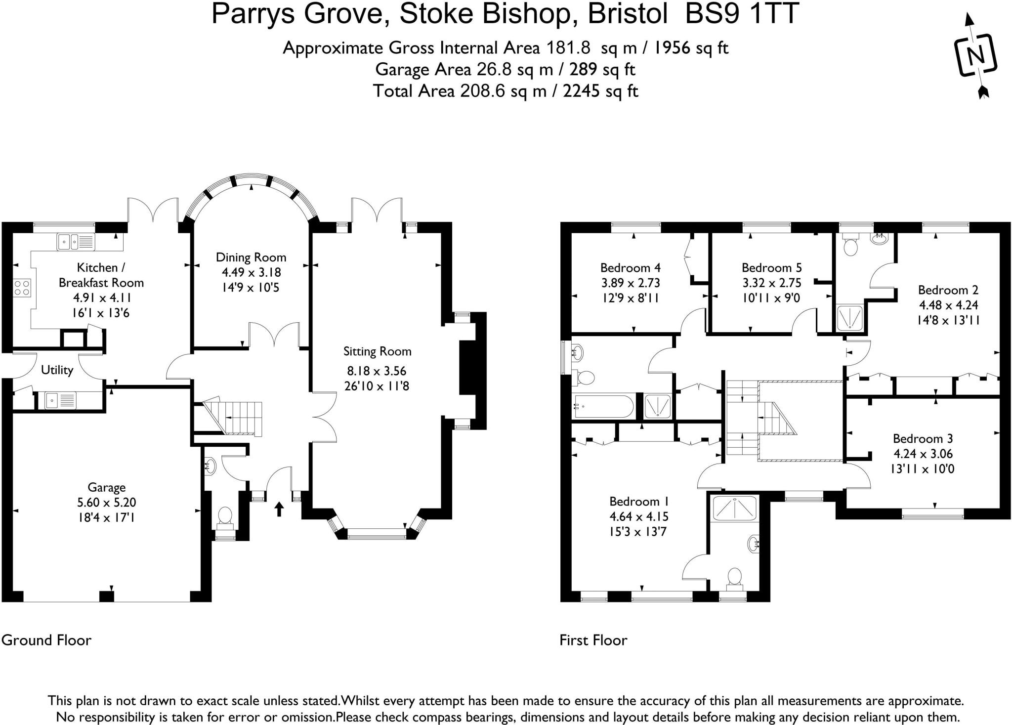 Parrys Grove | Stoke Bishop floorplan