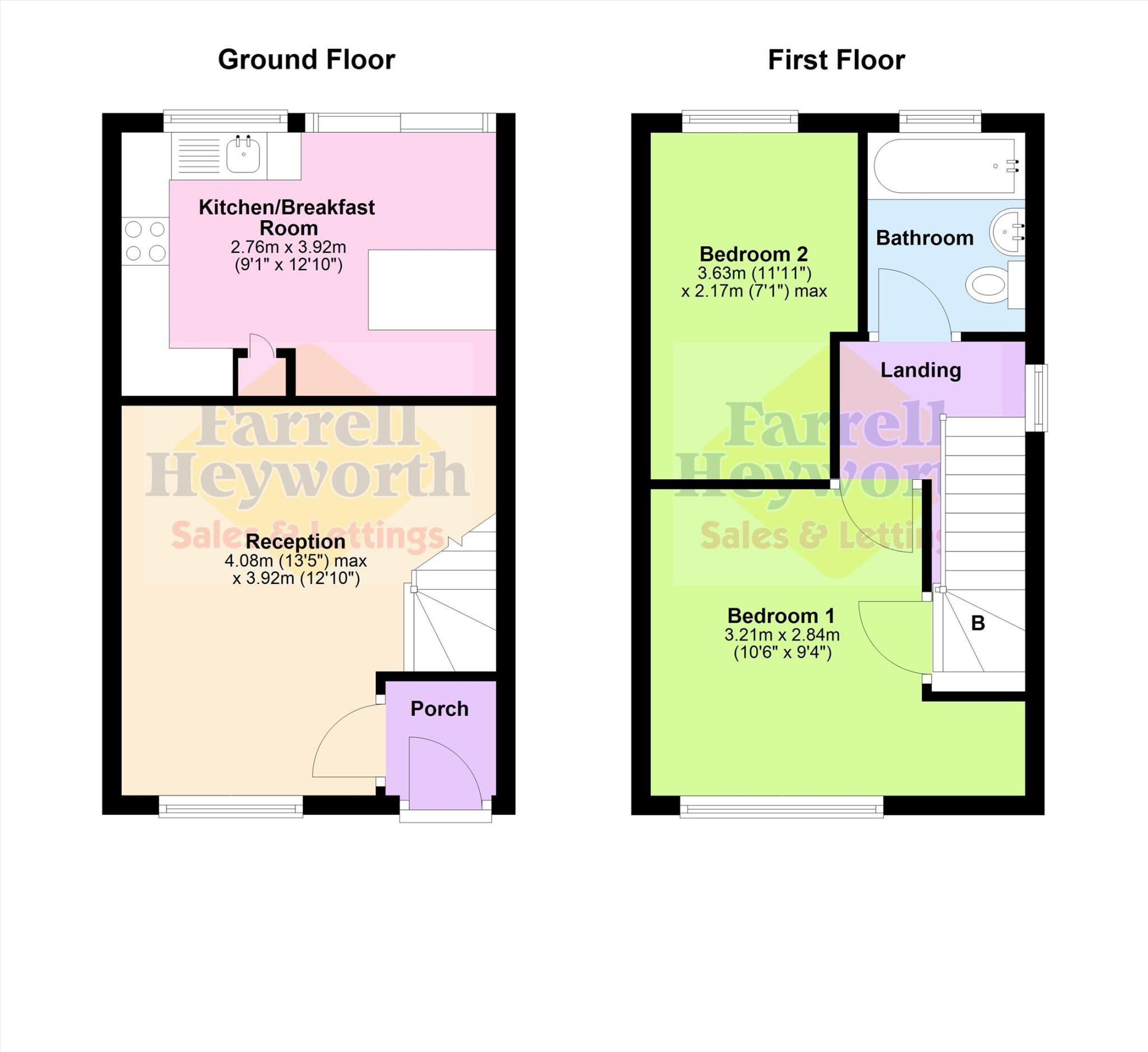 Beamont Drive, Preston floorplan