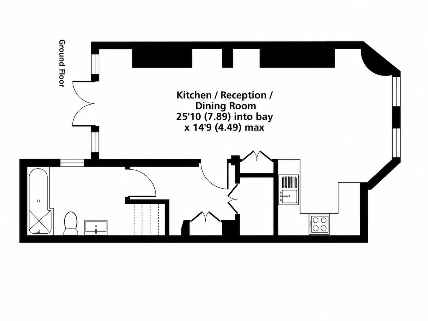 Medfield Street, London floorplan