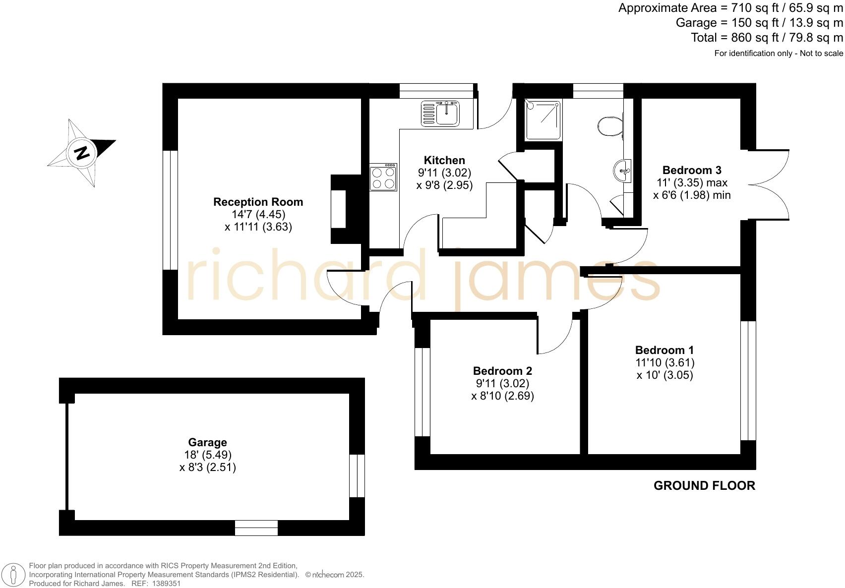 Firth Close, Haydon Wick, Swindon, SN25 floorplan