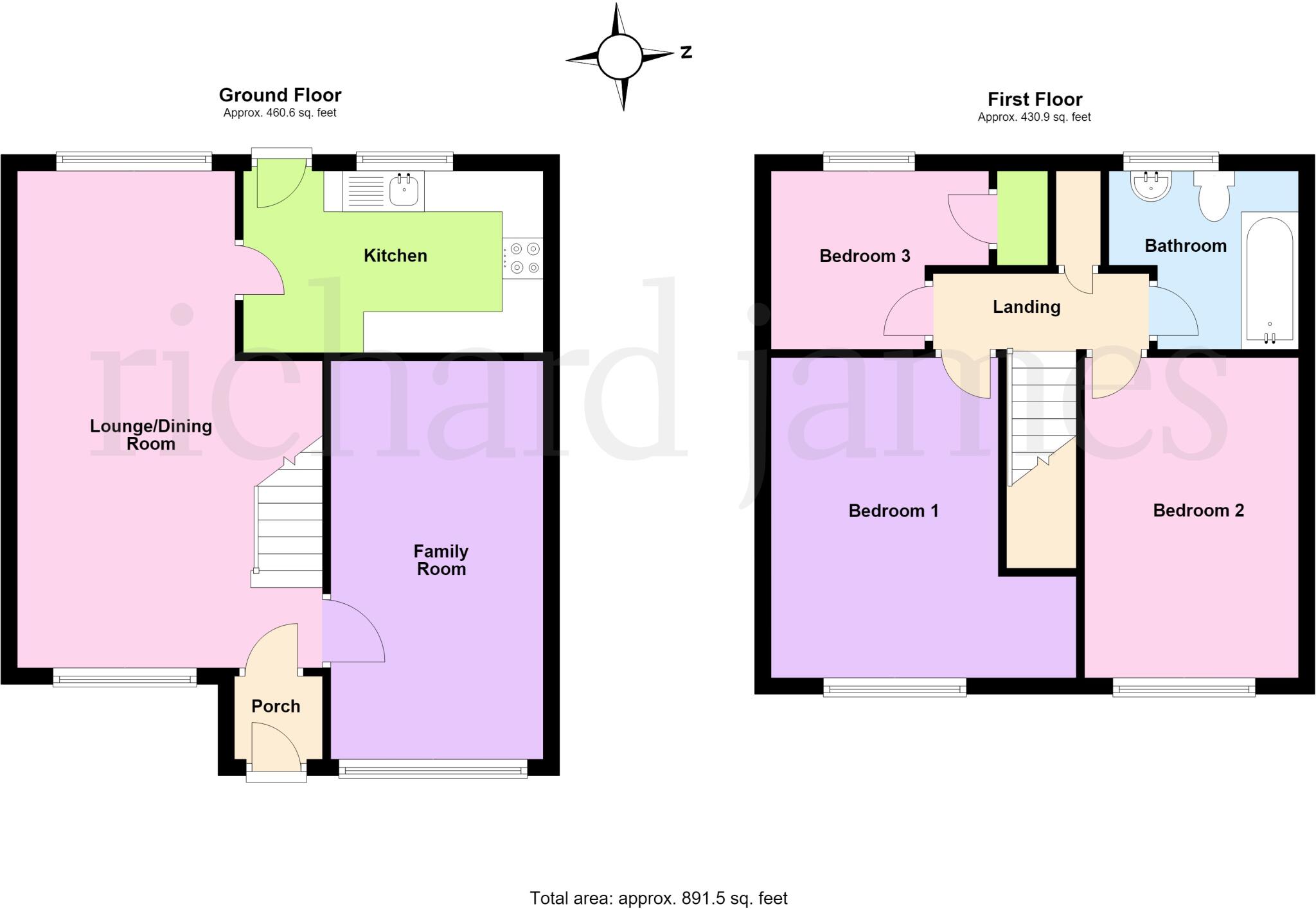 Naseby Close, Wellingborough floorplan