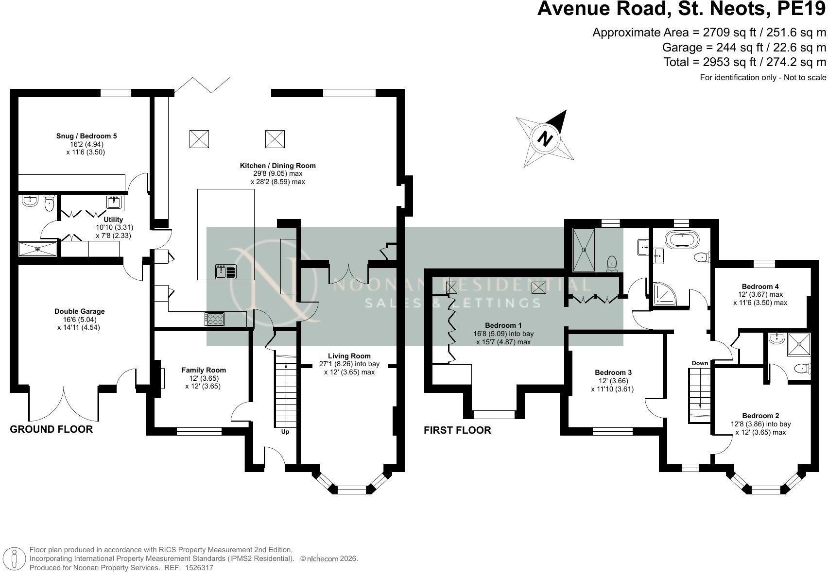 Avenue Road, St Neots floorplan