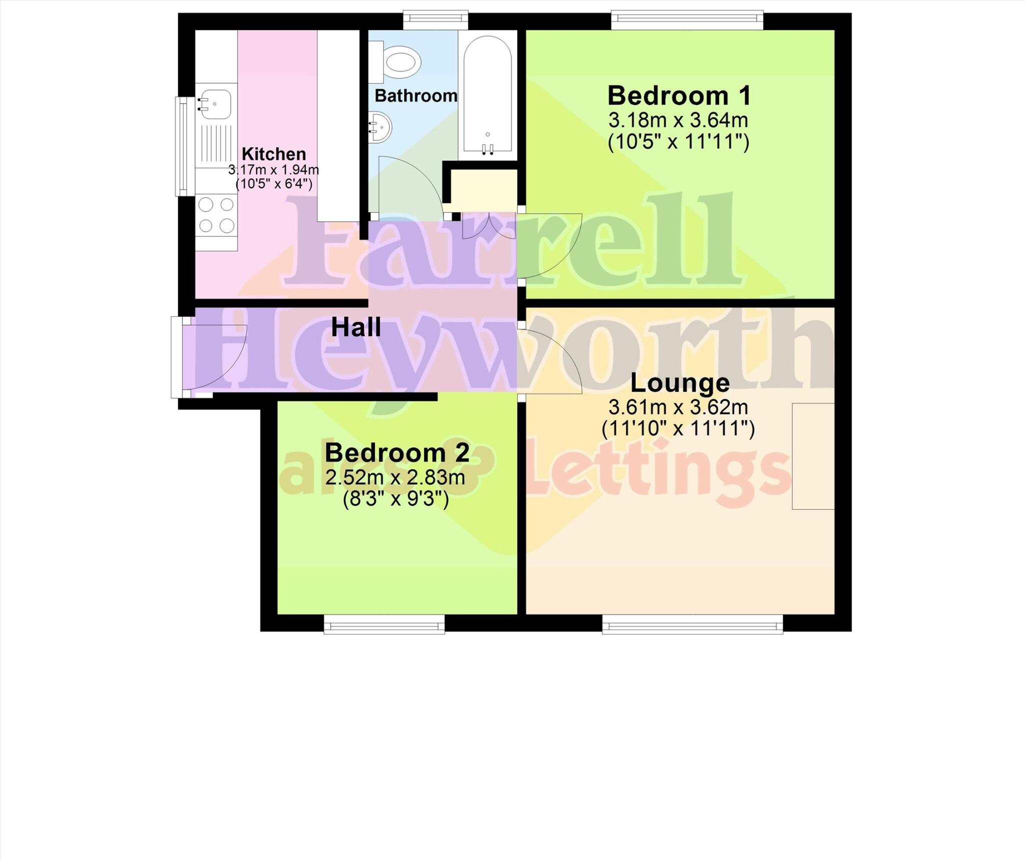 Roeburndale Crescent, Heysham, Morecambe floorplan