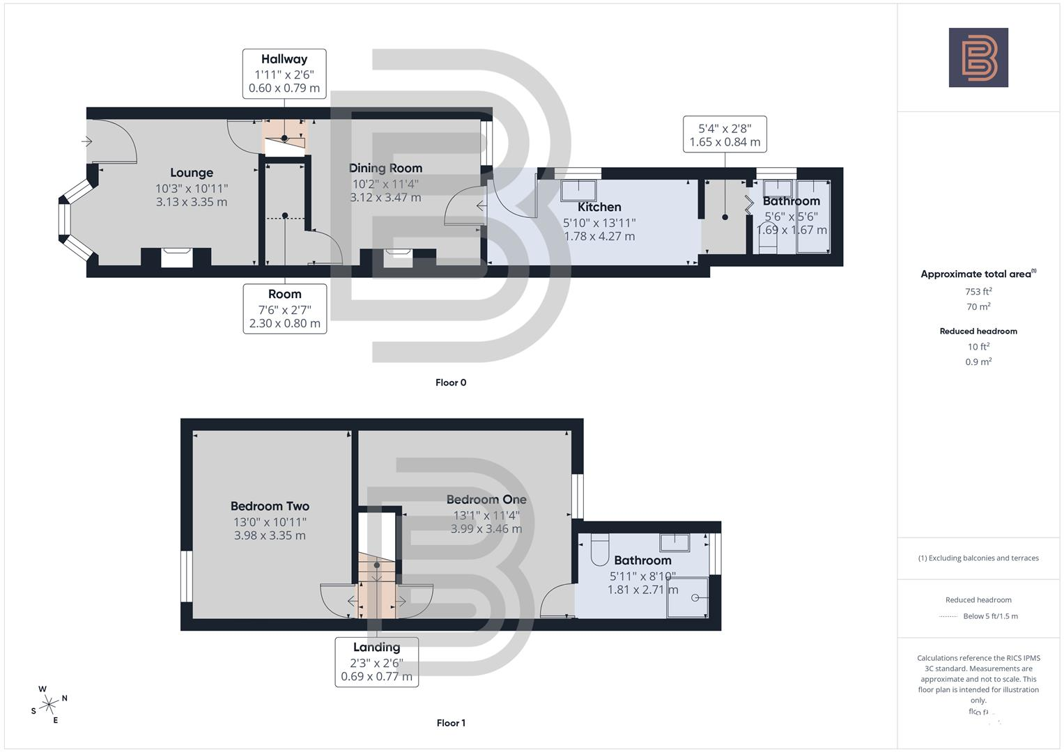 Spring Street, Rugby floorplan