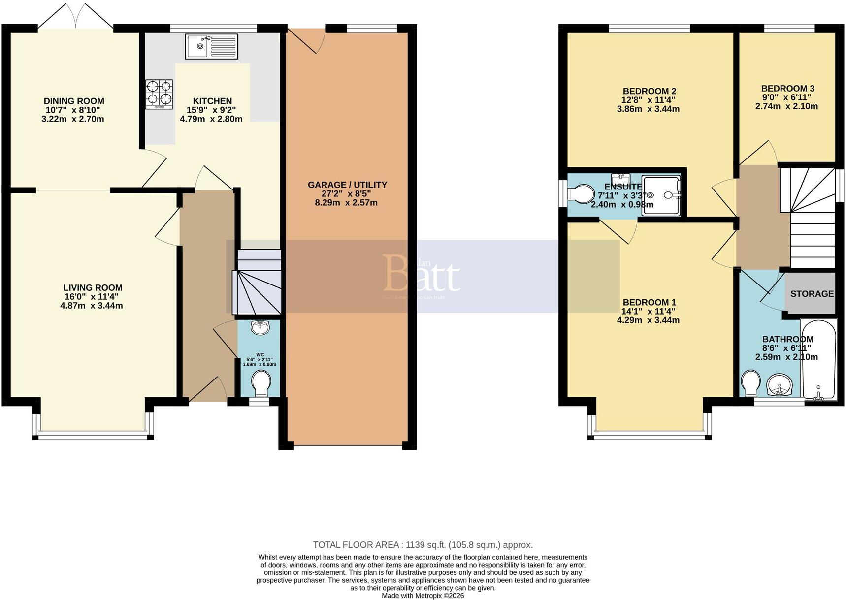 Coralin Way, Ashton-In-Makerfield, WN4 floorplan