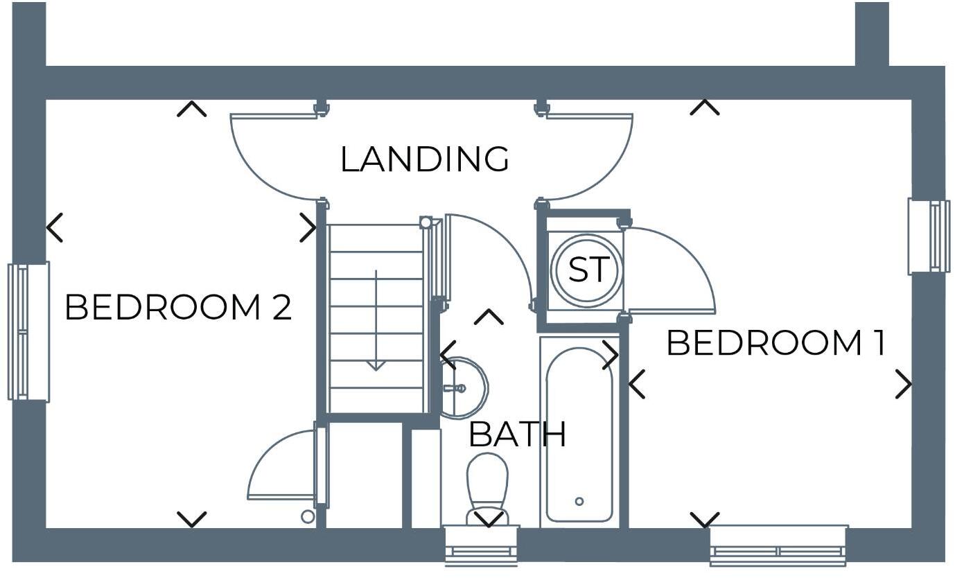 Moorland View
Chopwell
Newcastle upon Tyne
NE17 7EX floorplan