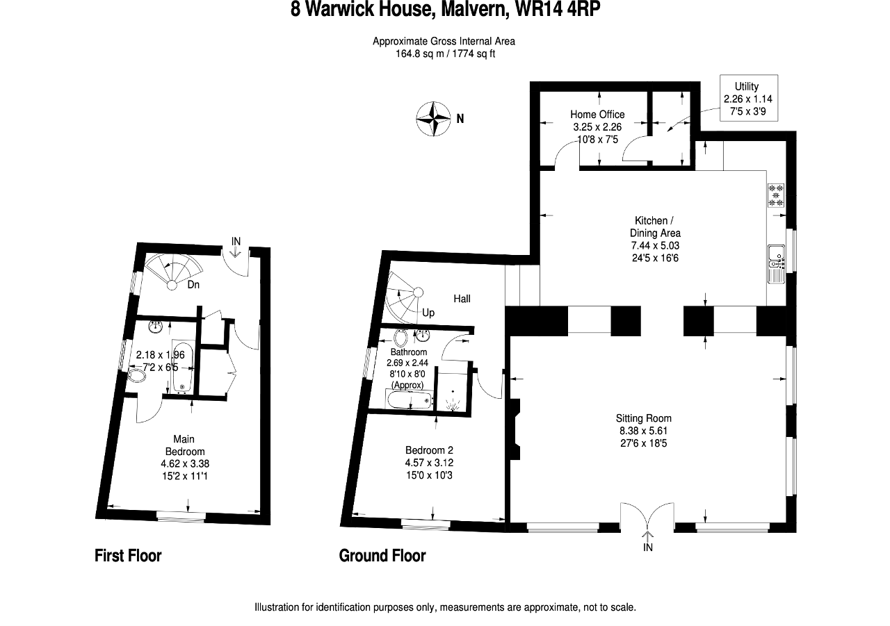 Abbey Road, Malvern, Worcestershire, WR14 4RP floorplan