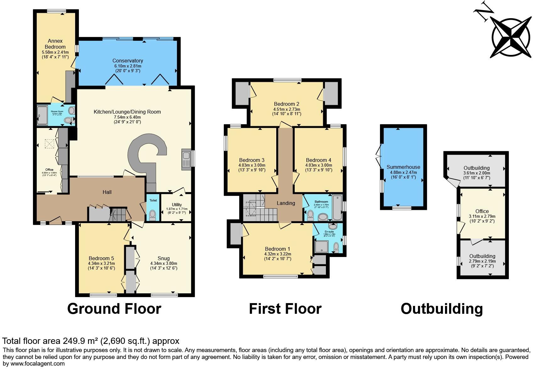 91, Eastwood Old Road, Leigh-on-sea floorplan