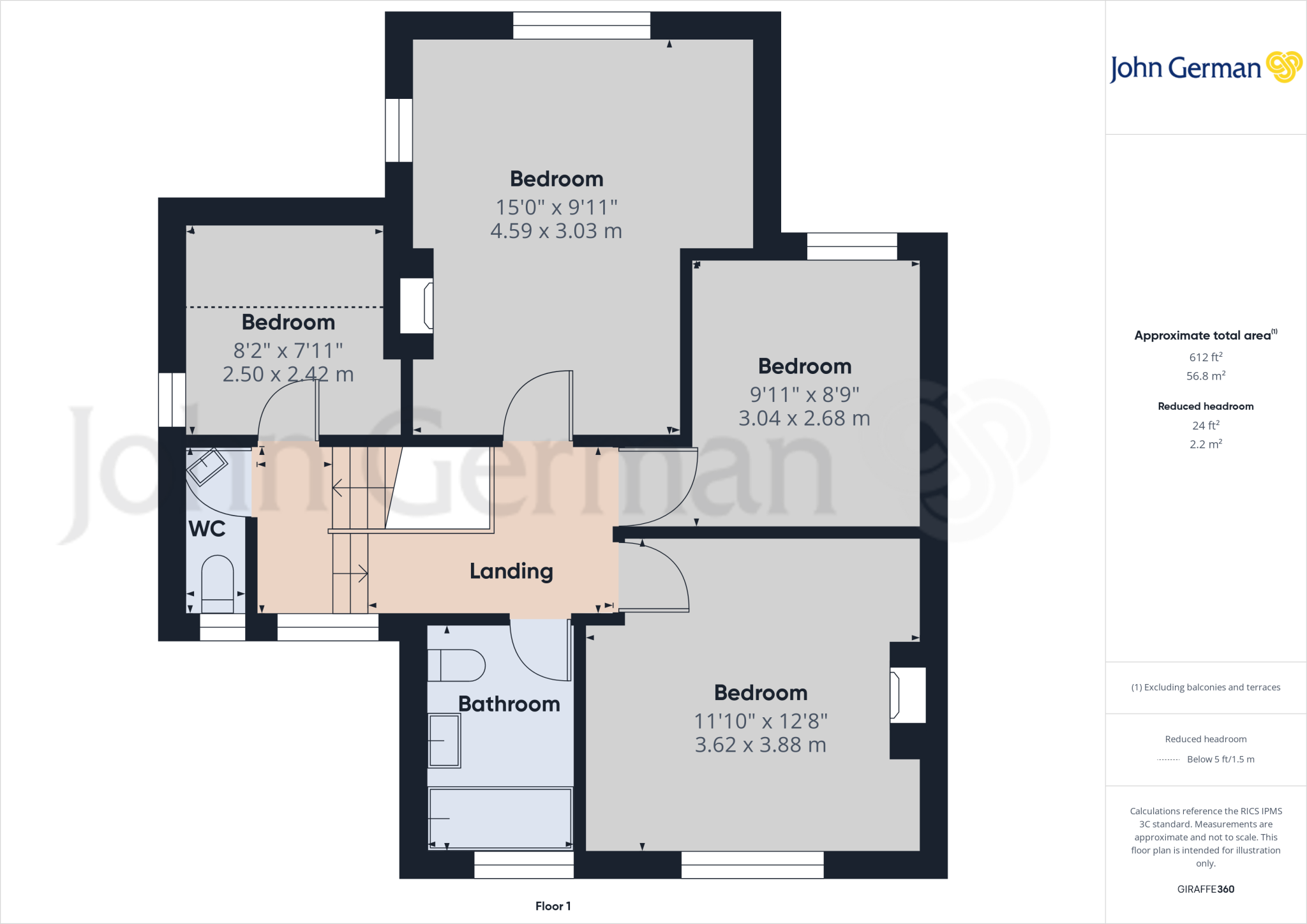 Whitaker Road, Derby floorplan