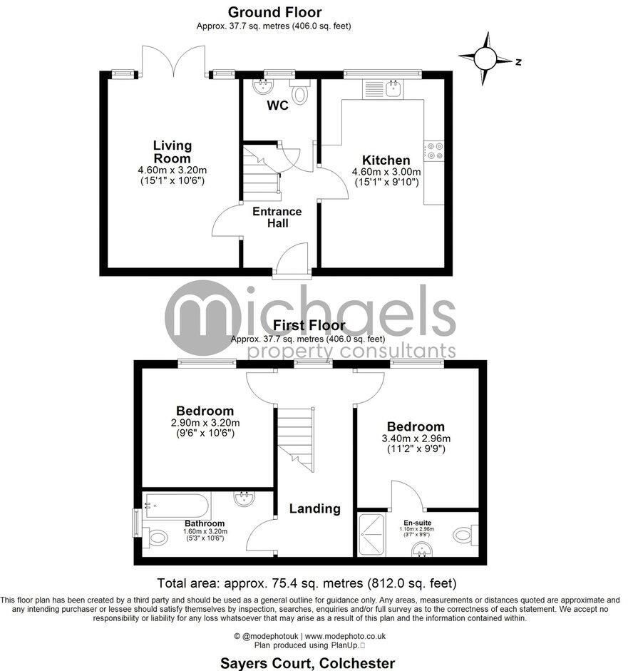 King Coel Road, Colchester, CO3 floorplan