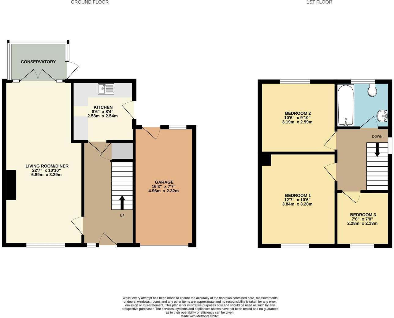 Knowle Drive, Exeter floorplan