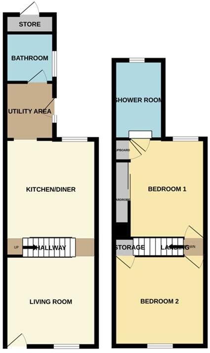 Palmerston Road, Woodston, Peterborough, PE2 floorplan