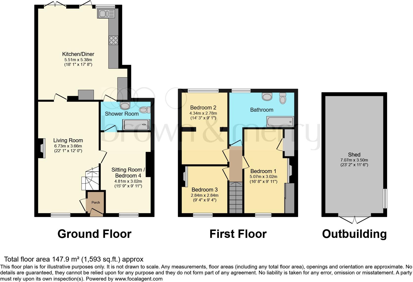 4, Sidney Terrace, Wendover, Aylesbury floorplan