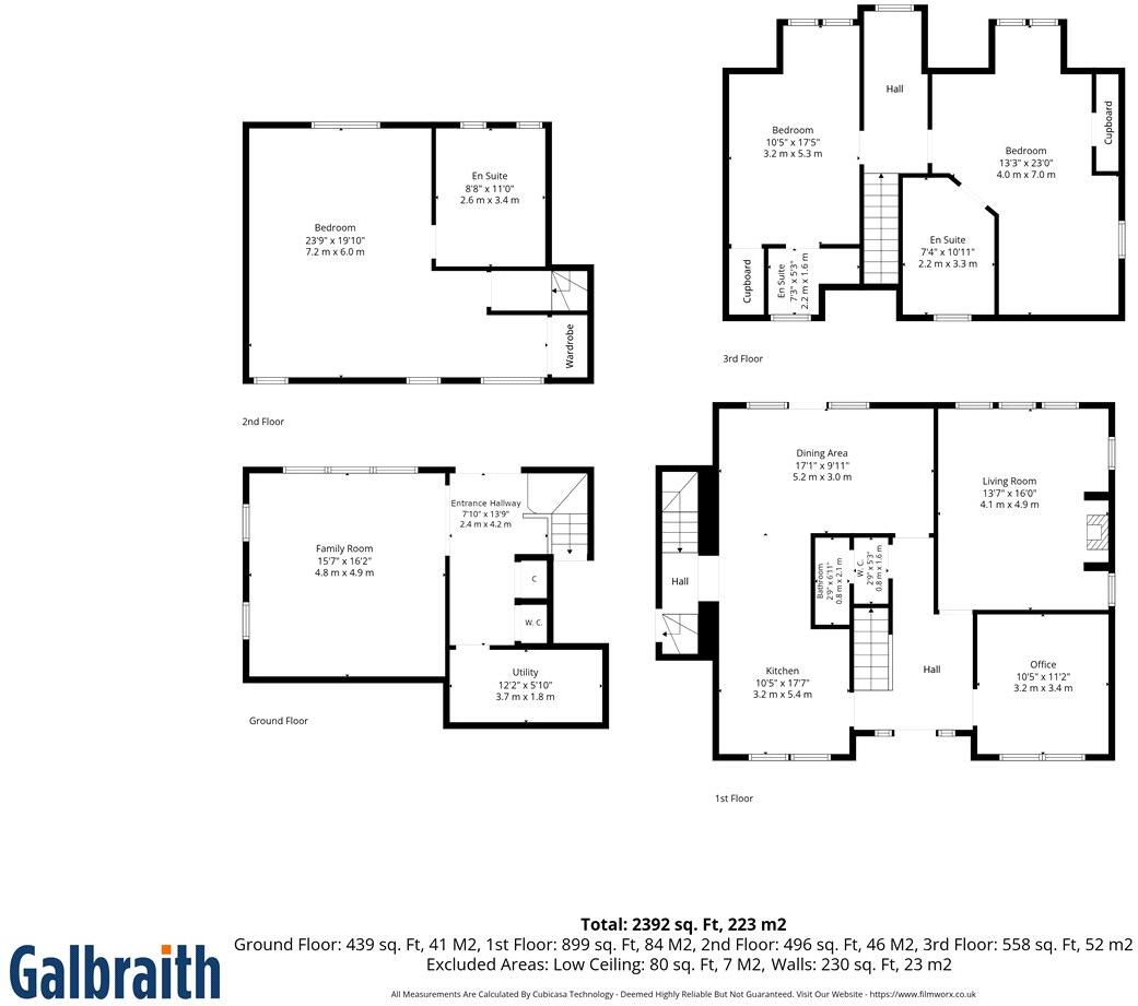 Rowan Croft, Auchtubh, Lochearnhead, Stirlingshire, FK19 floorplan