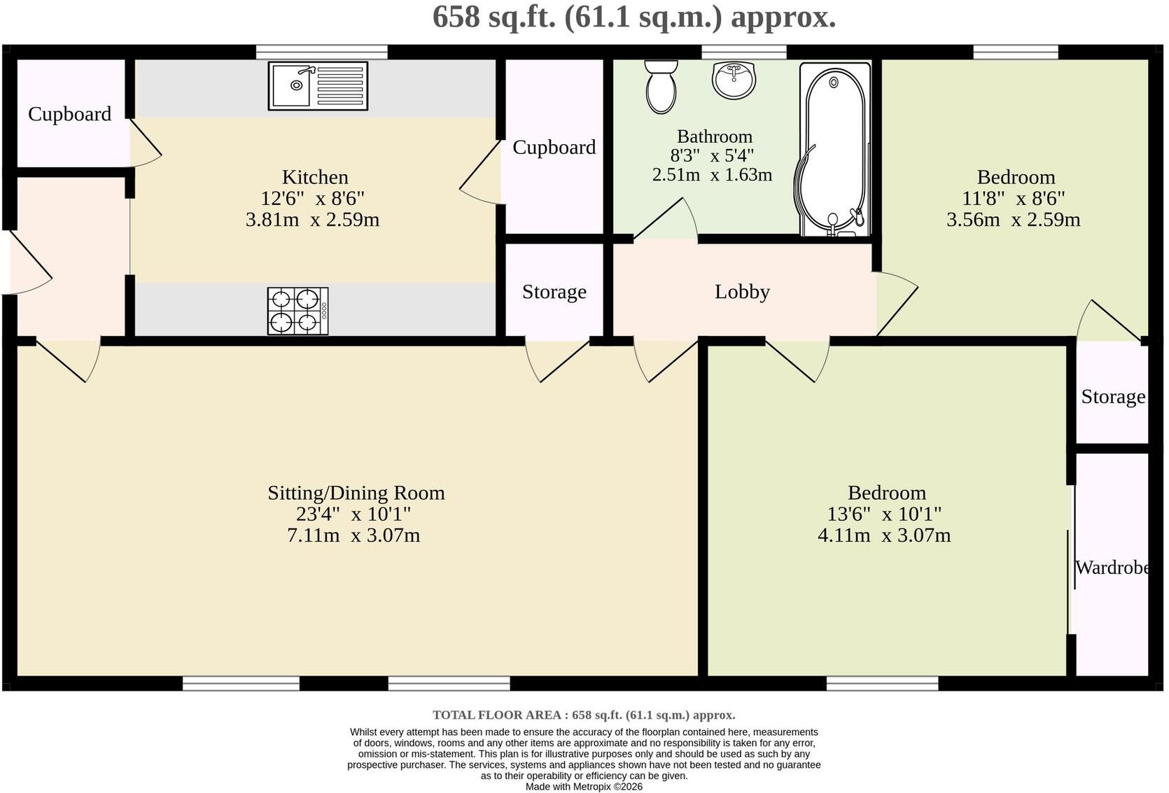 Russet Grove, Norwich floorplan