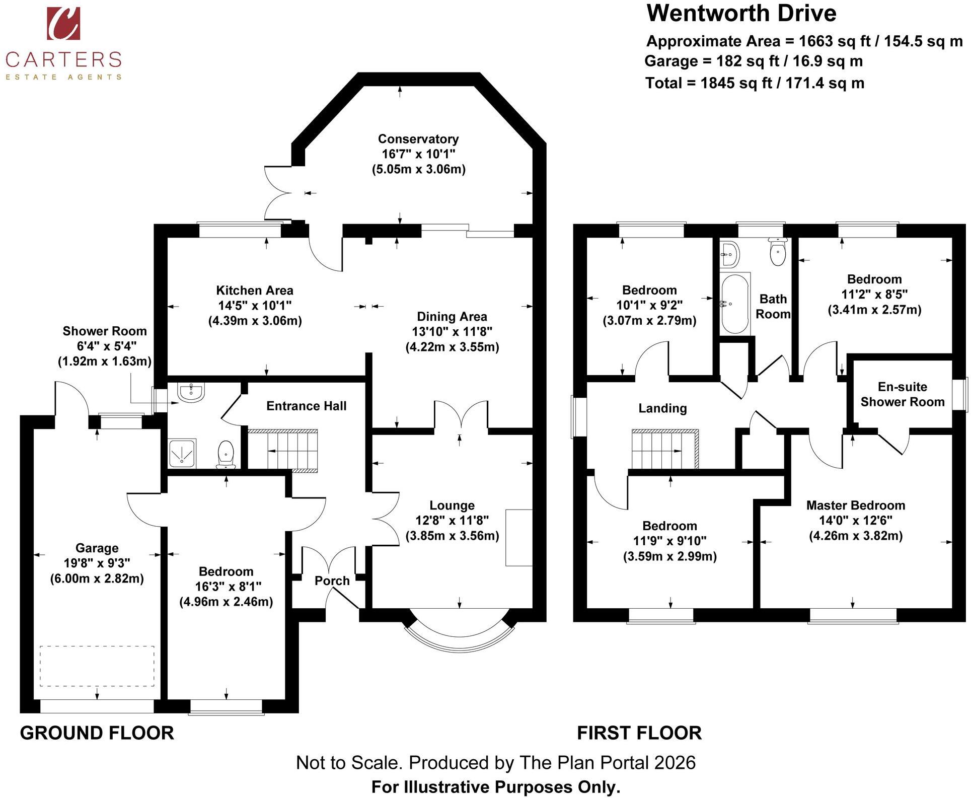 Wentworth Drive, Nuneaton, CV11 floorplan