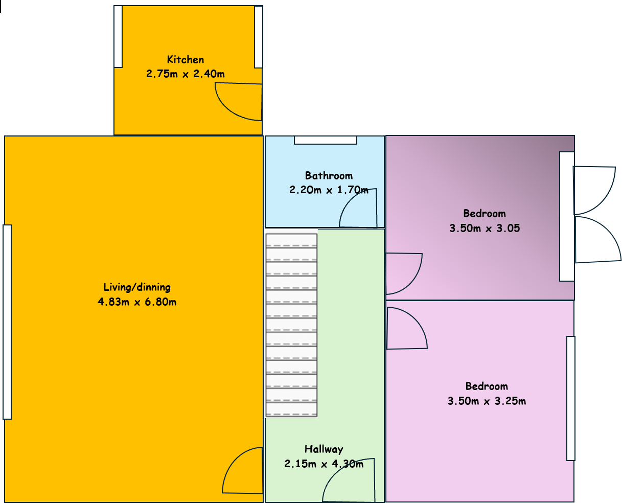 11 Coniston Drive, Frodsham, WA6 7LR floorplan