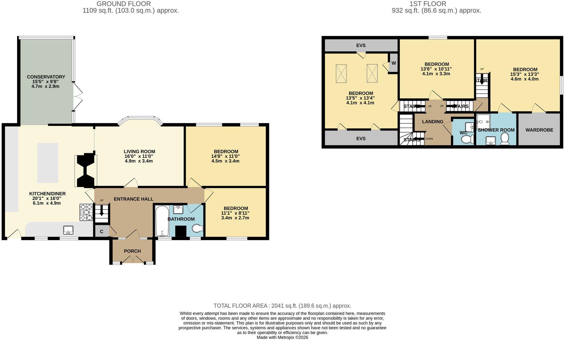 Grange Lane, Rushwick, WR2 floorplan