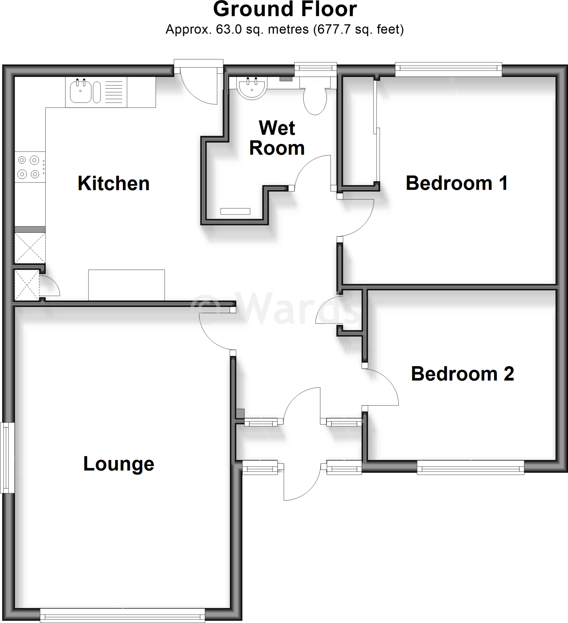 Cherry Gardens, Herne Bay, Kent floorplan