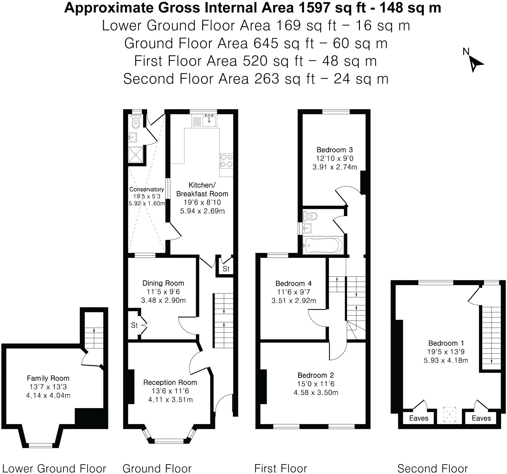 St Marys Road, East Oxford, OX4 floorplan