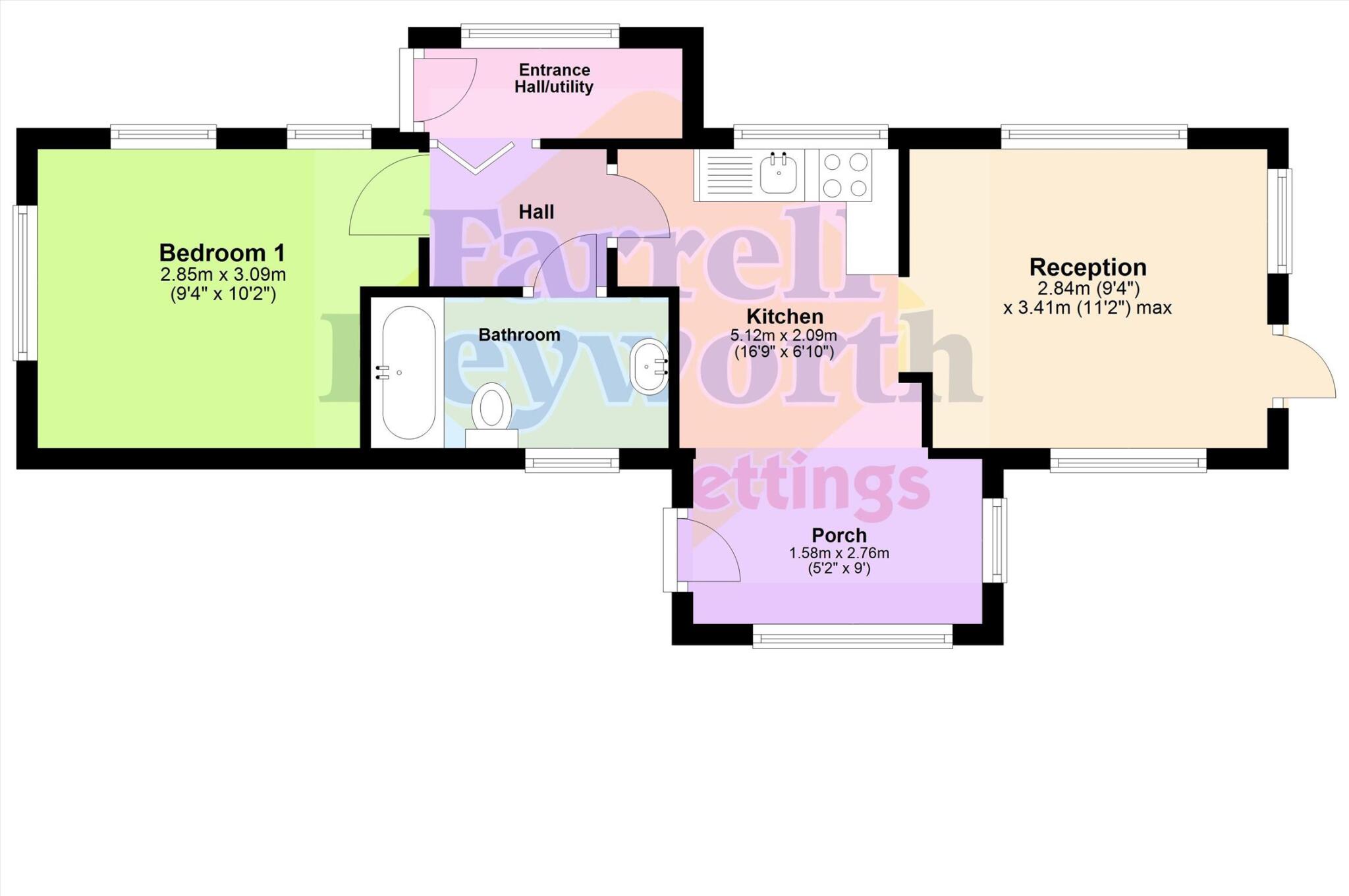 Westcliffe Drive, Morecambe floorplan