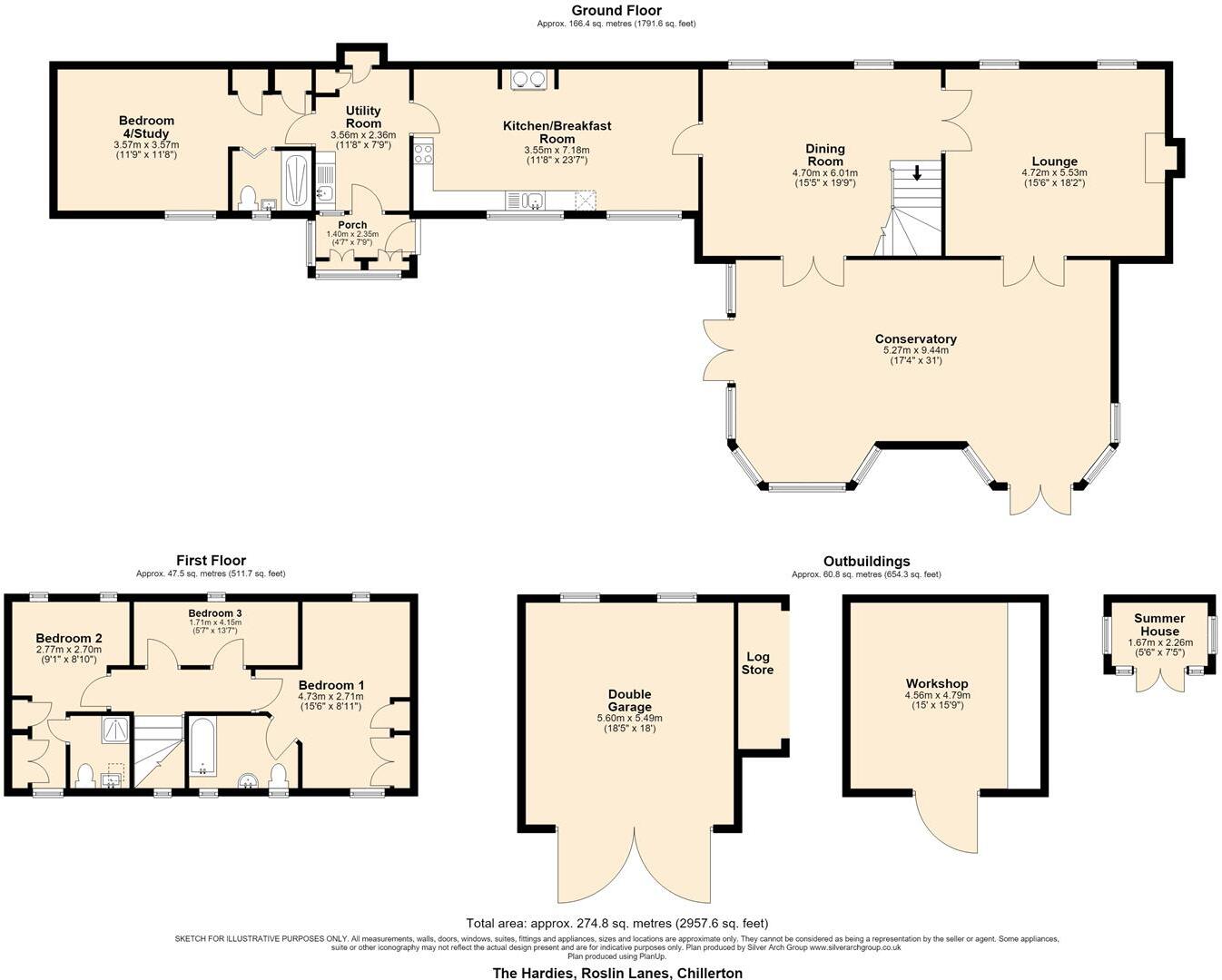Chillerton, Isle of Wight floorplan