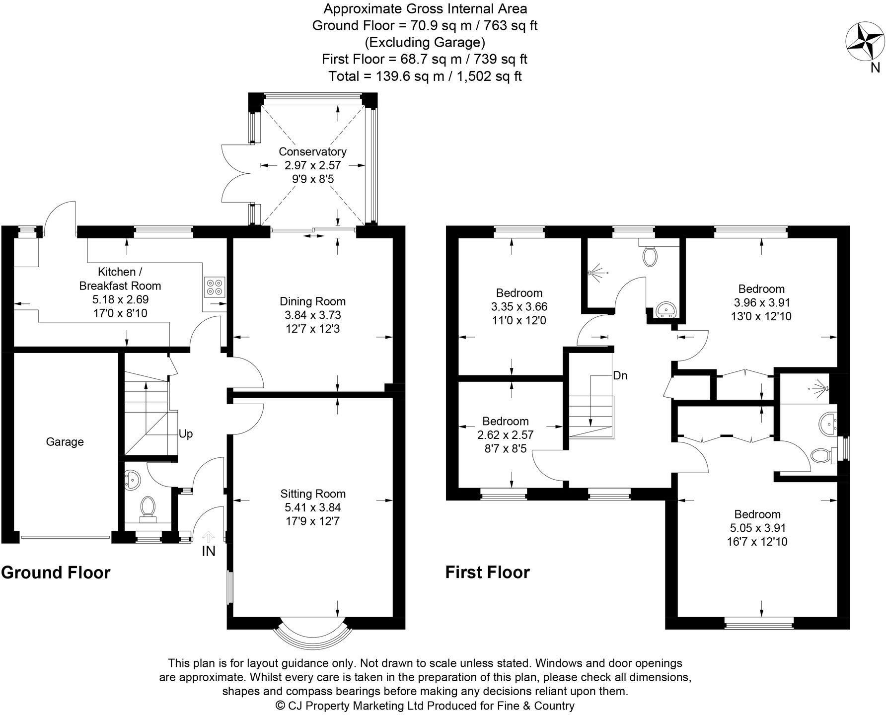 Mossman Drive, Caddington, LU1 floorplan