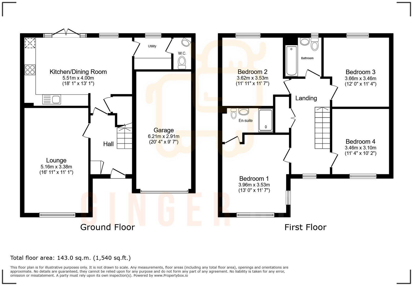 Bellflower Road, Wixams floorplan