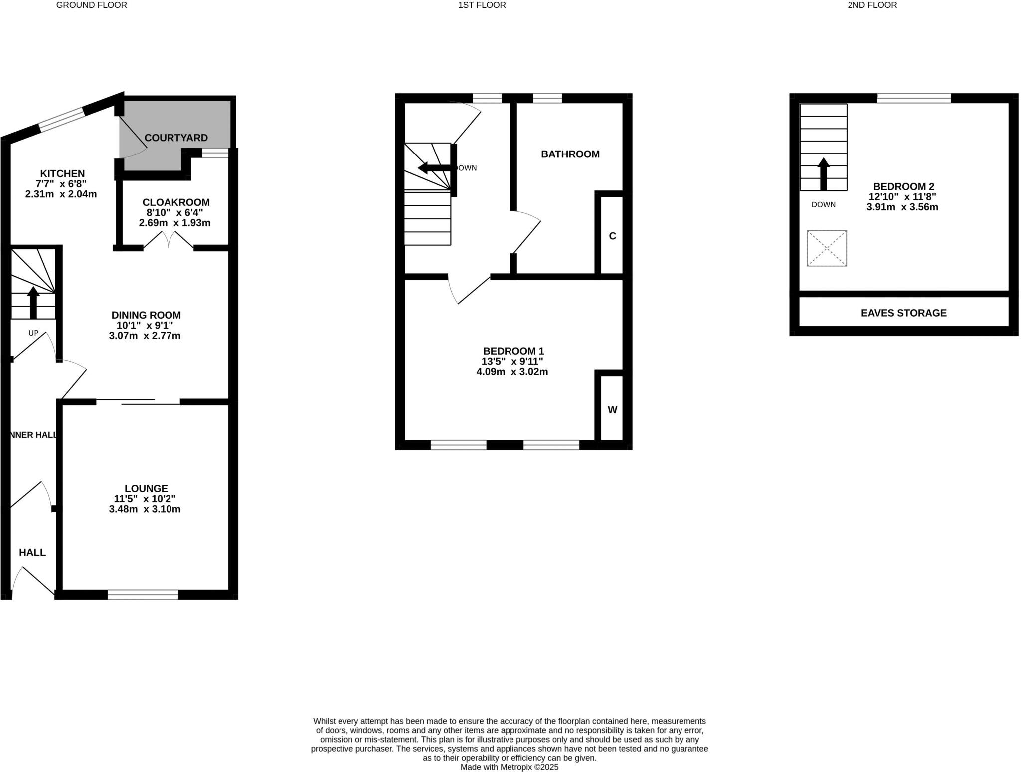 Corlea, 14 High Street, Port St Mary floorplan