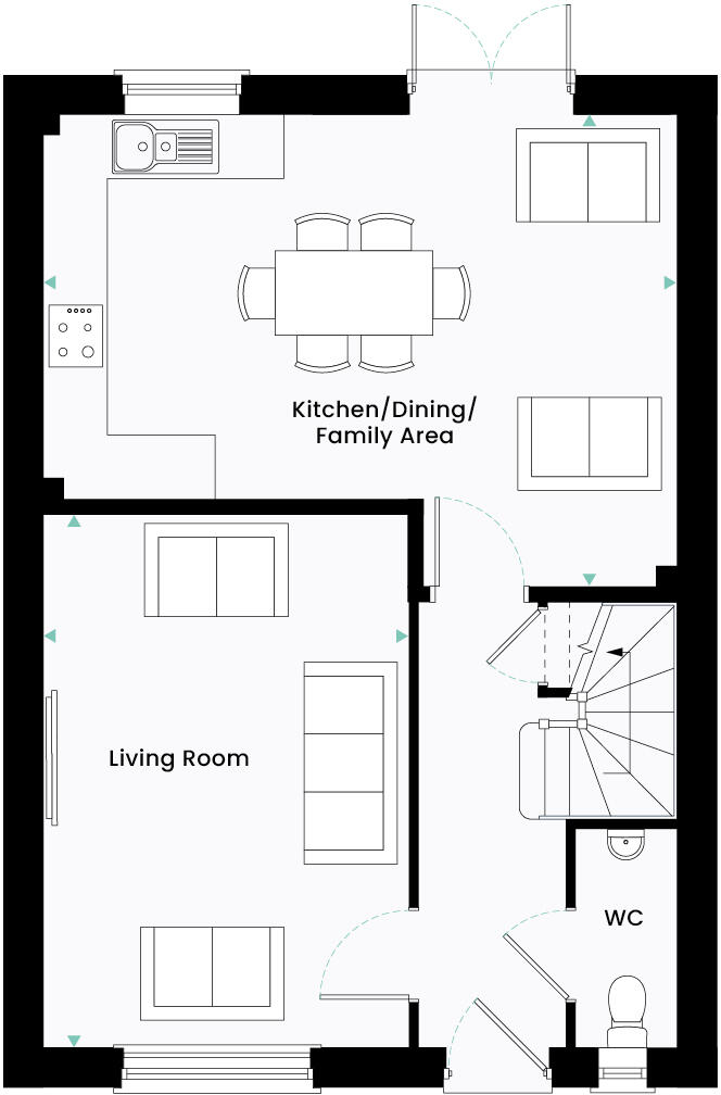 at Wixams, 
Four Acre Drive, Wixams,
Bedfordshire,
MK45 3GT
 floorplan