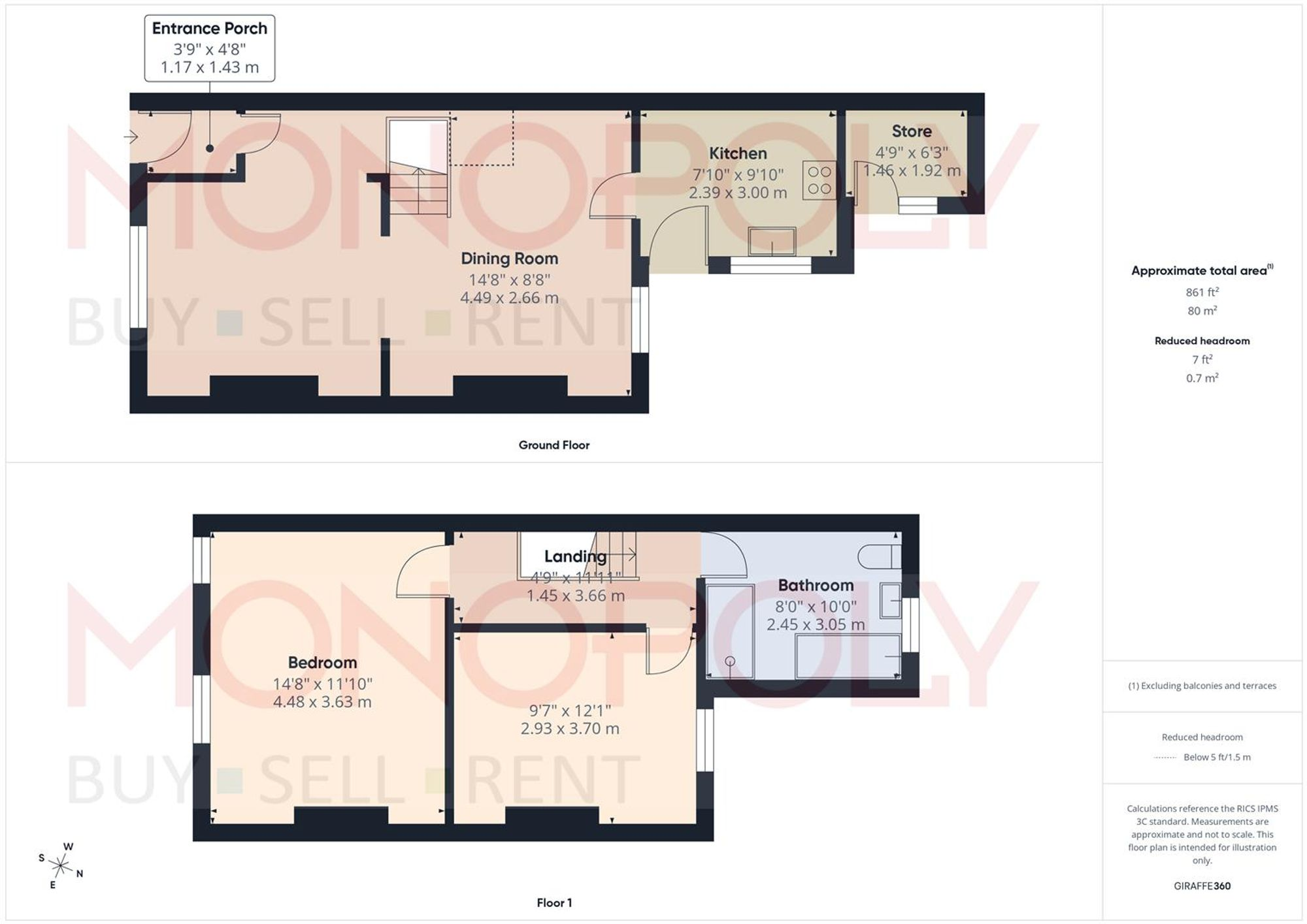 Holt Road, Wrexham, LL13 floorplan
