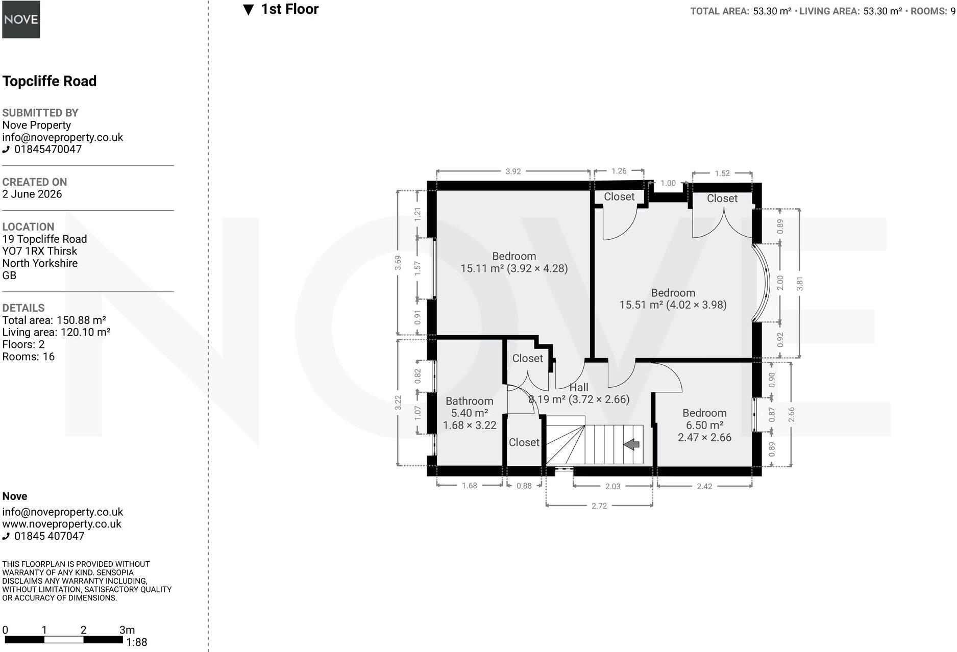 Topcliffe Road, Sowerby, YO7 floorplan