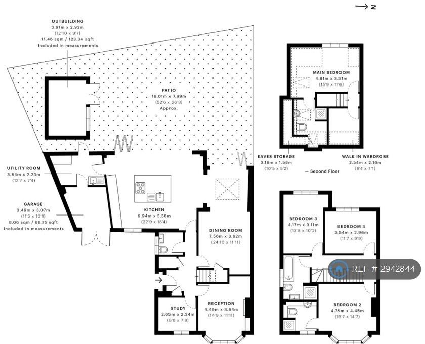 Moorcroft Way, Pinner, HA5 floorplan