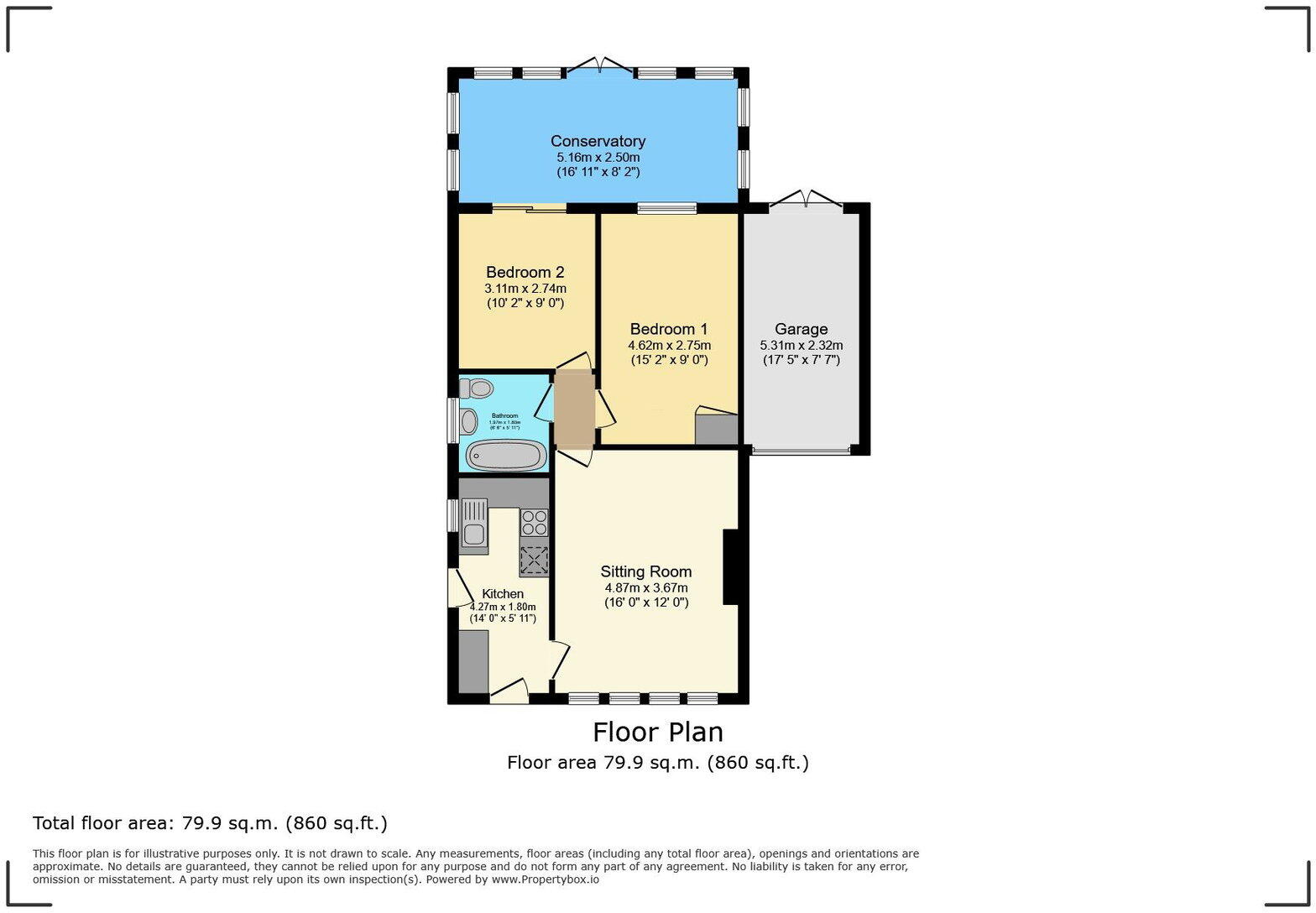 Parklands Avenue, Groby, LE6 0BL floorplan