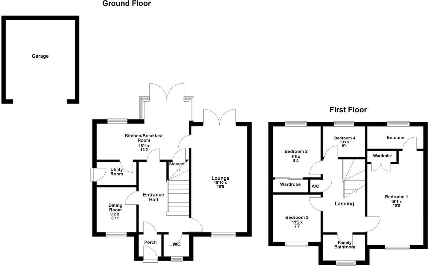 Terry Smith Avenue, Rothwell, Kettering floorplan