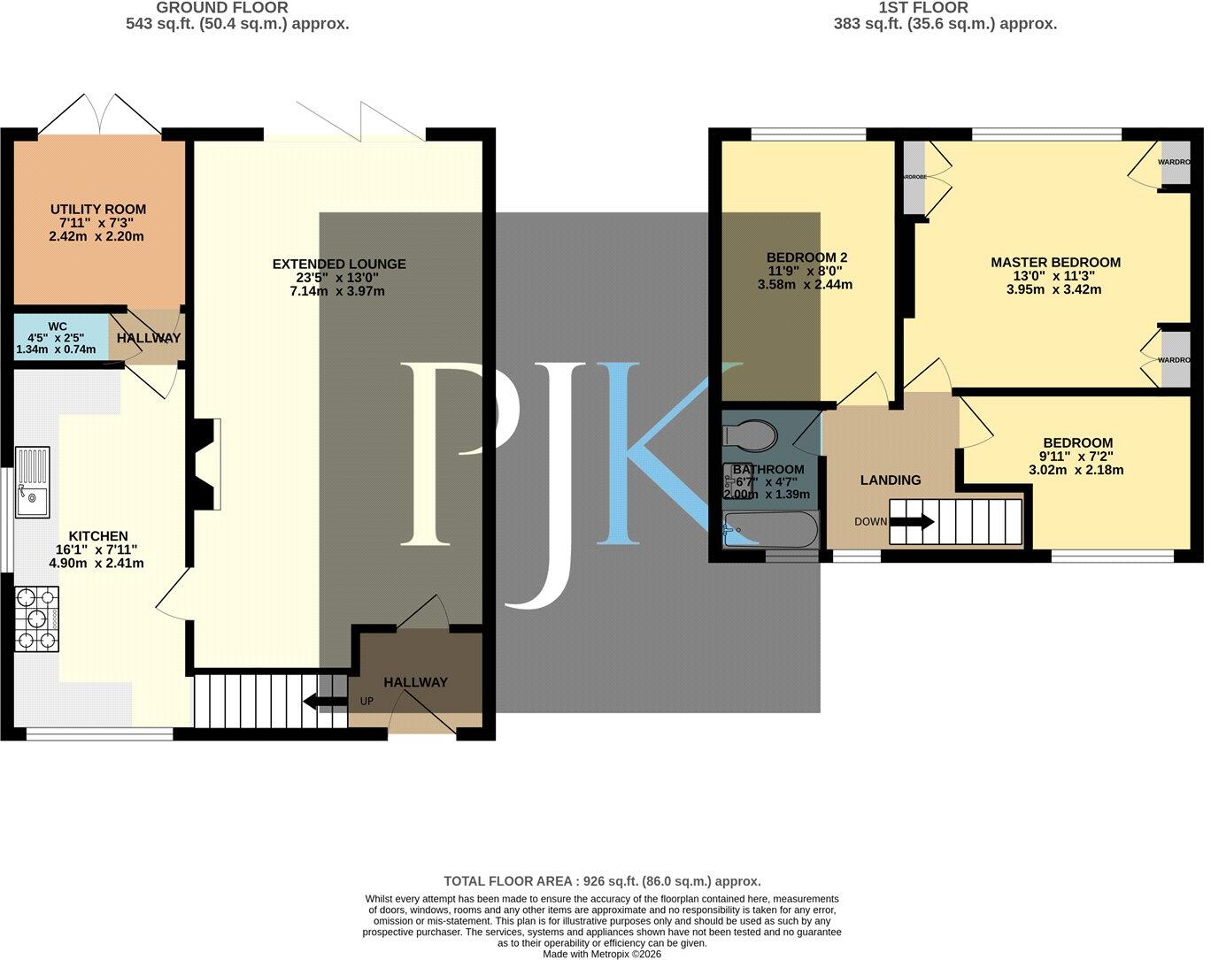 Avon Road, Burnage, M19 floorplan