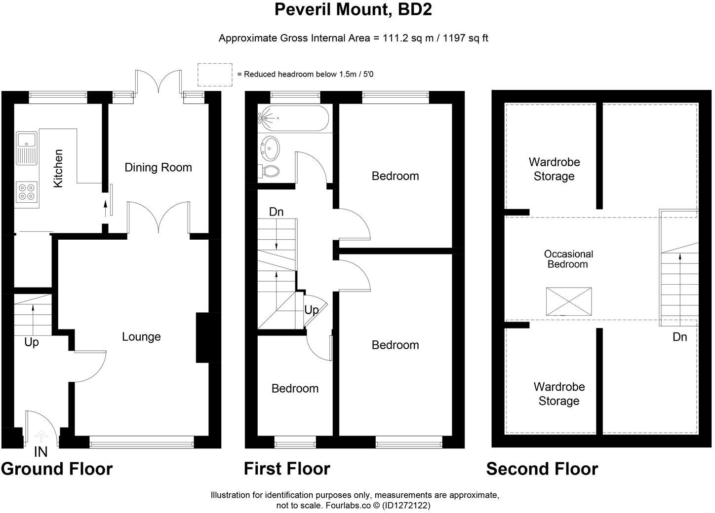 Peveril Mount, Eccleshill, Bradford floorplan