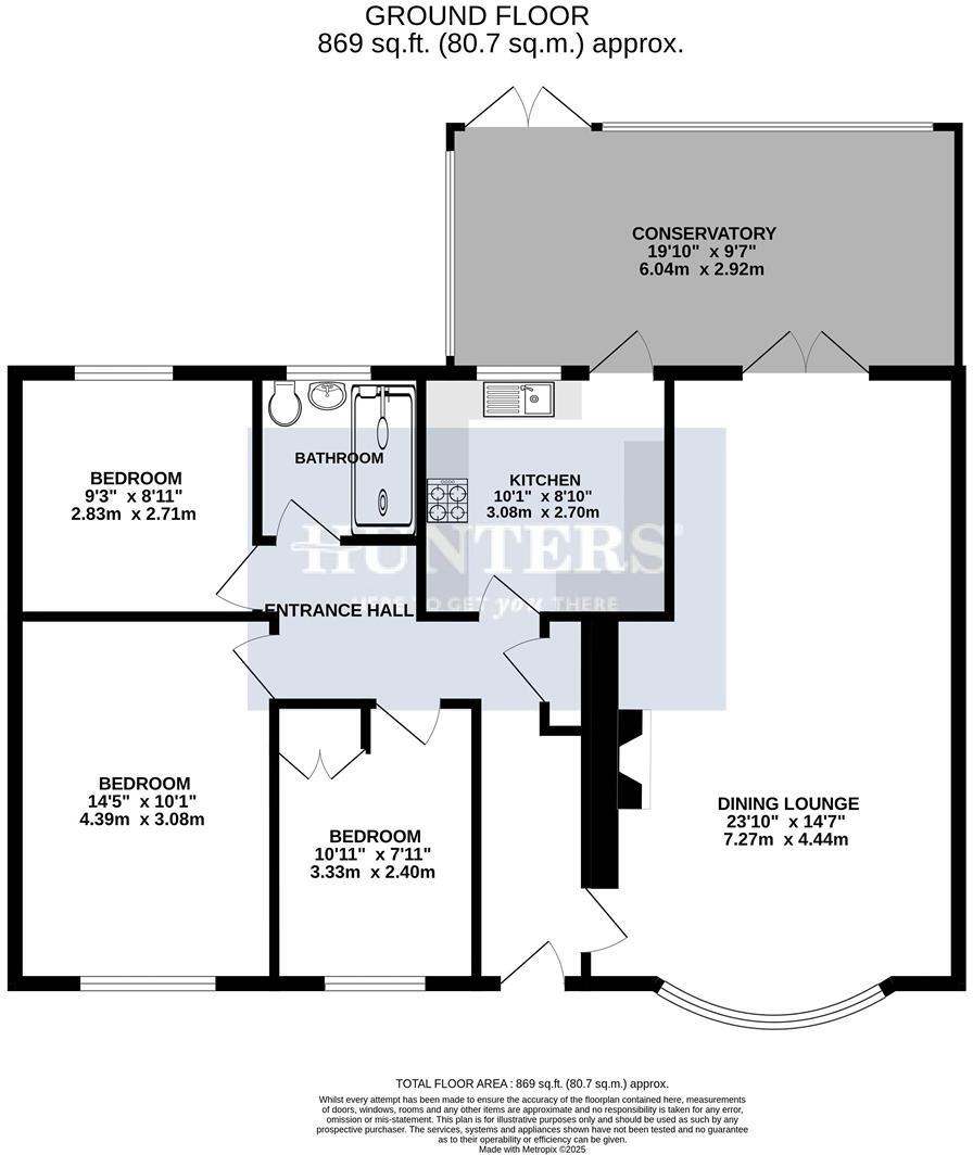 Mill Lane, Wigginton, York floorplan
