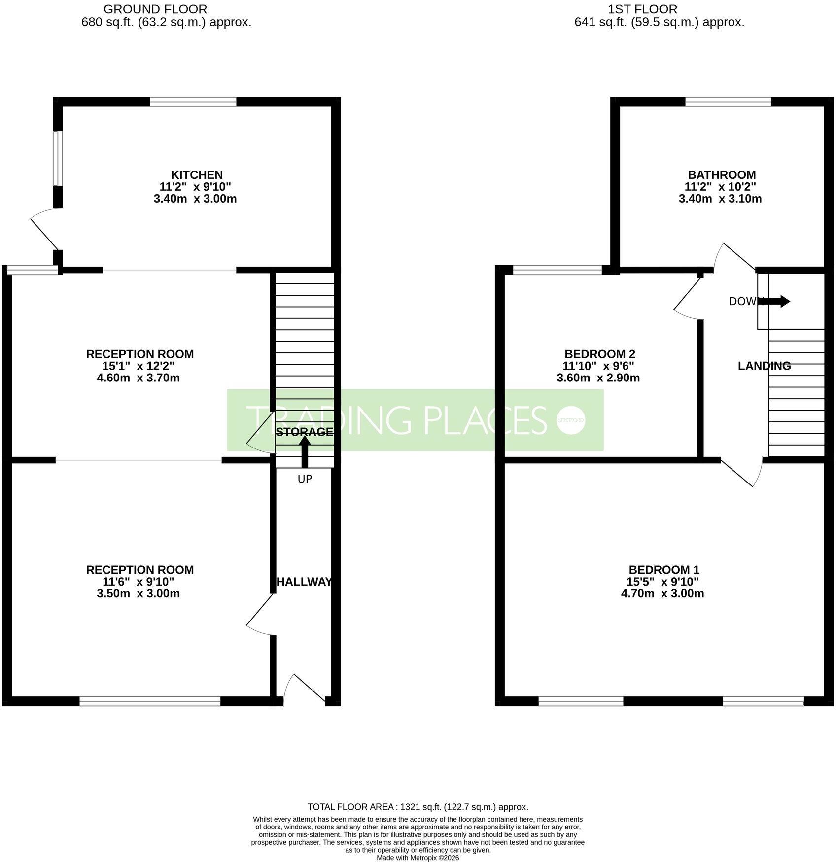 Raleigh Street, Stretford, M32 floorplan
