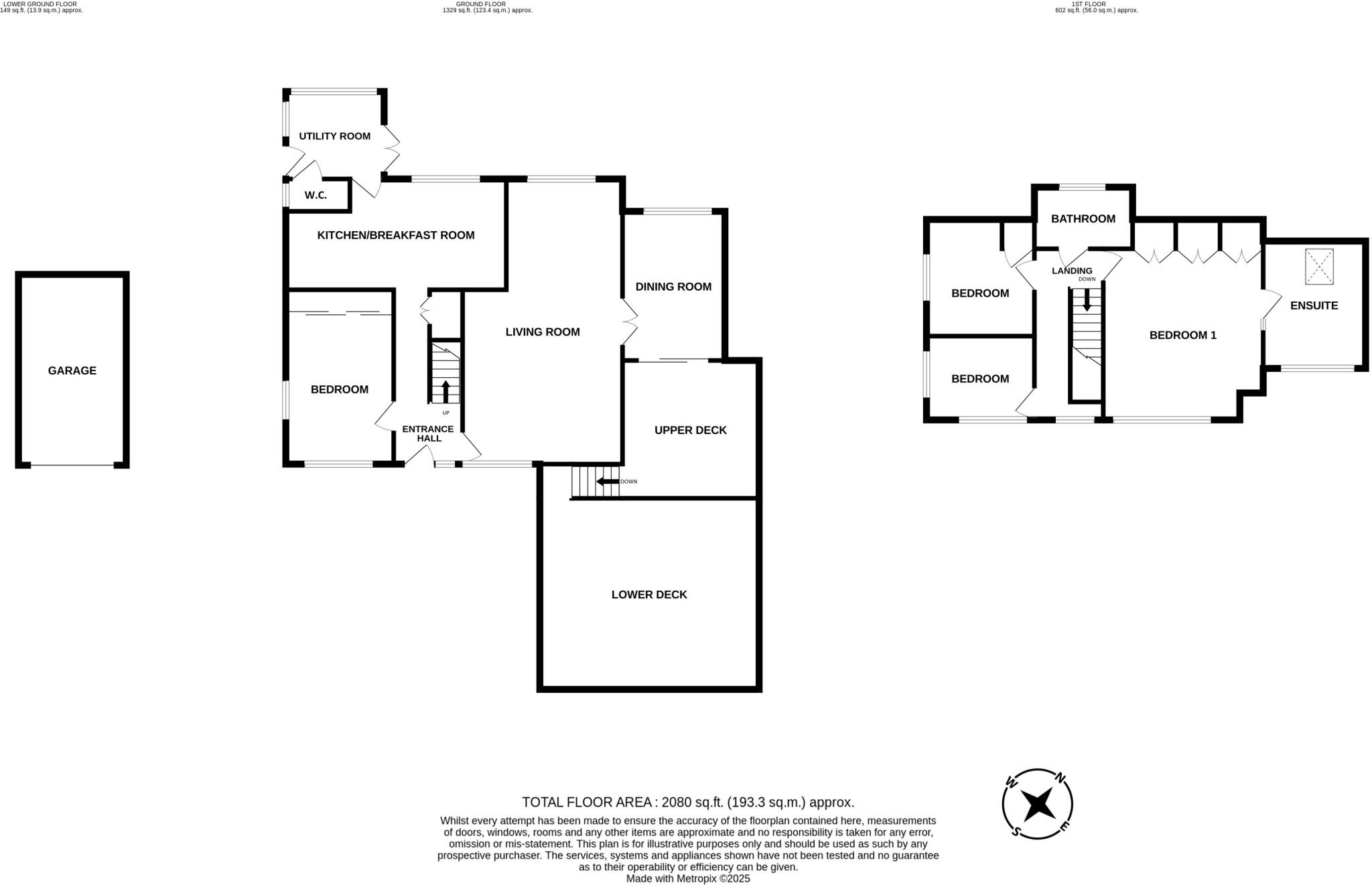 Marlbank, Horse Road, Wellington Heath, HR8 floorplan