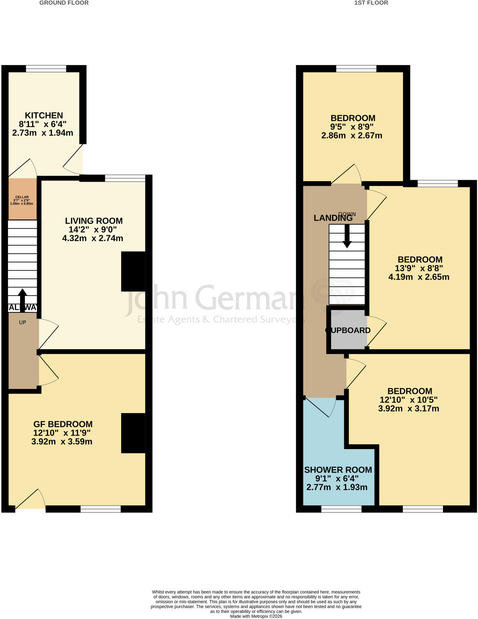 Peel Street, Derby floorplan