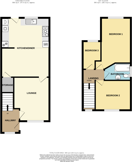 Hornby Road, Preston, PR3 floorplan