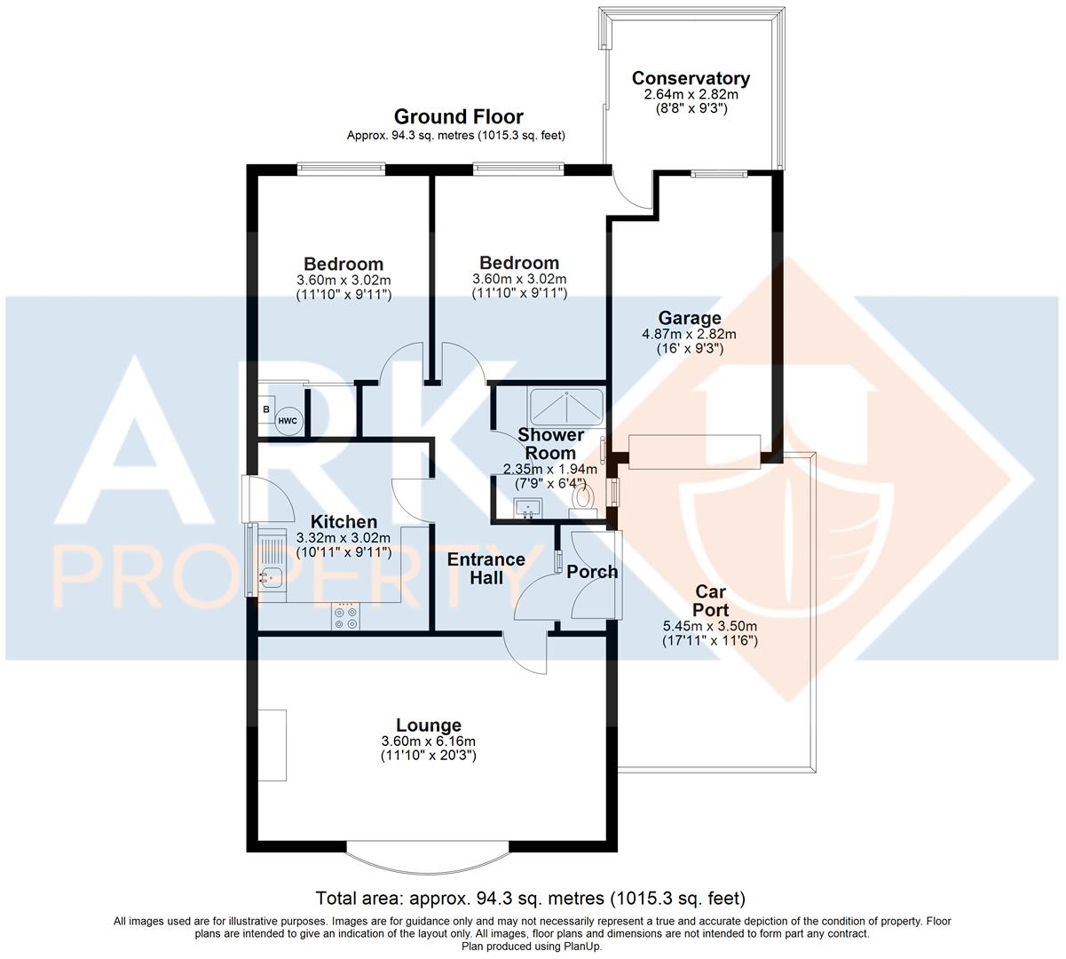 Baxter Gardens, Spalding floorplan