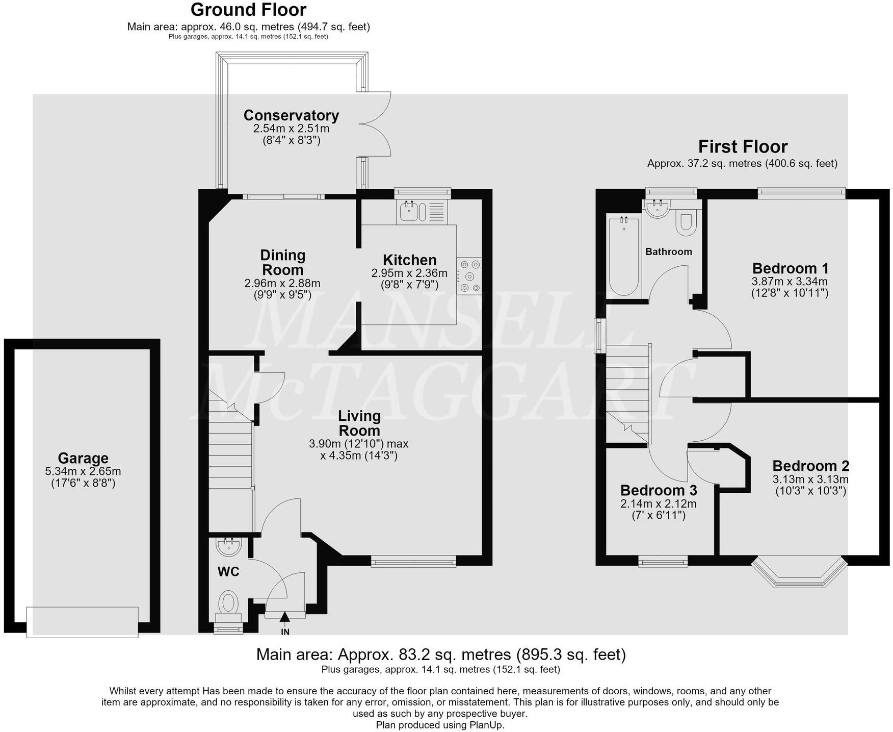 Clarence Way, Horley, RH6 floorplan